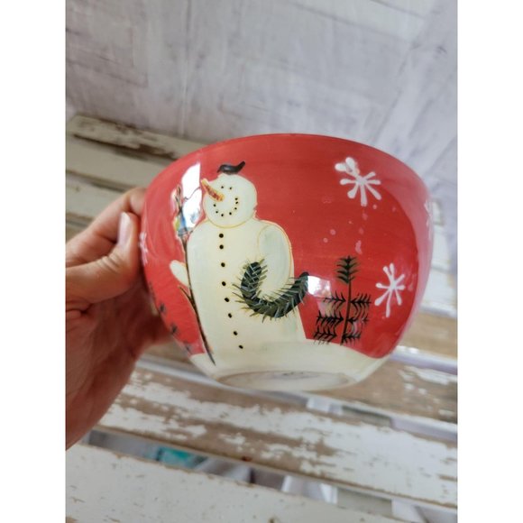 Baxter snowman bowl salad cereal certified interna - Picture 2 of 6